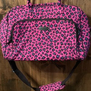 Vera Bradley Weekender Travel Bag in Leopard Print
